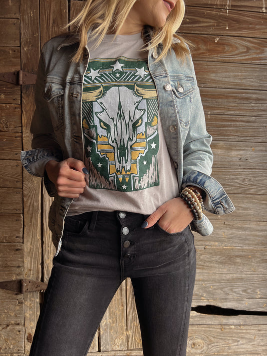 Star Skull Graphic Tee